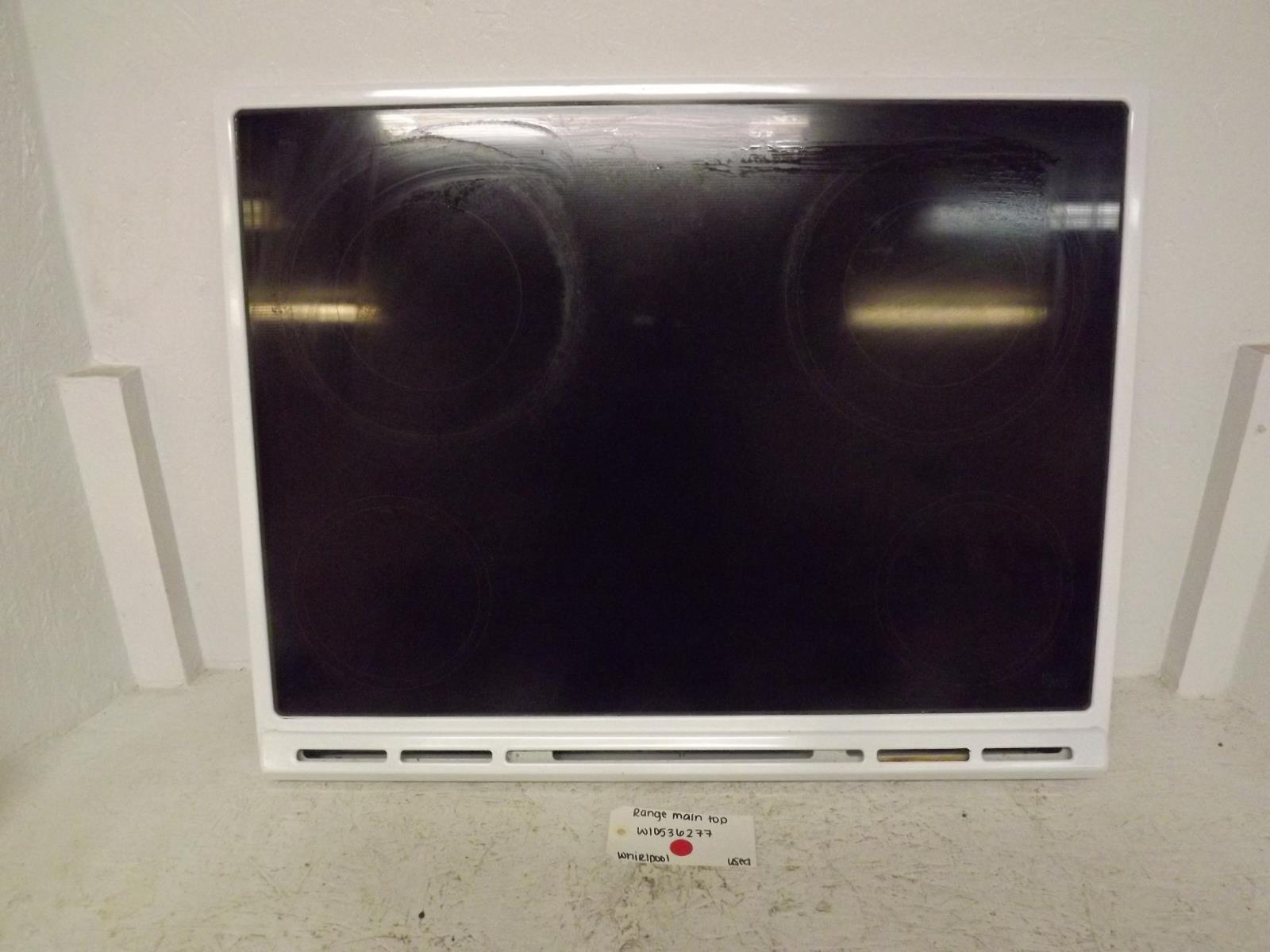 Whirlpool Range W10536277 Main Top Used Whirlpool Range W10536277 Main Top Used